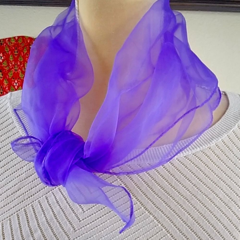 Style Retro Pinup Scarf Size 23x23